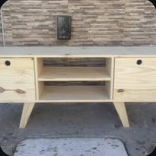 Mesa de TV retro vintage